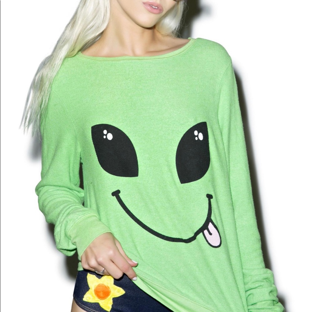 WILDFOX “I COME IN PEACE”  ALIEN JUMPER
